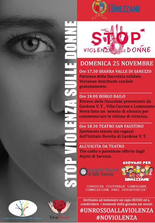 Stop Violenza sulle Donne a Lumezzane