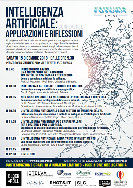 Intelligenza Artificiale Conference Applicazioni e Riflessioni a Brescia 