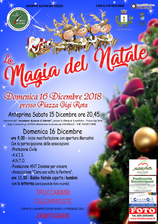 La Magia del Natale di Bovezzo
