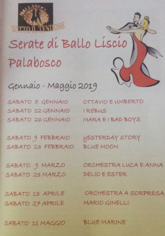 Ballando sotto il tendone a Pontoglio