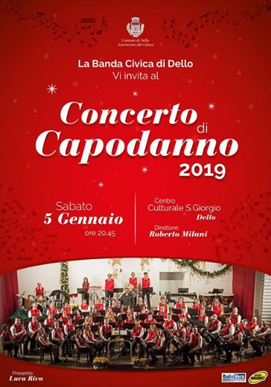 Concerto di Capodanno a Dello
