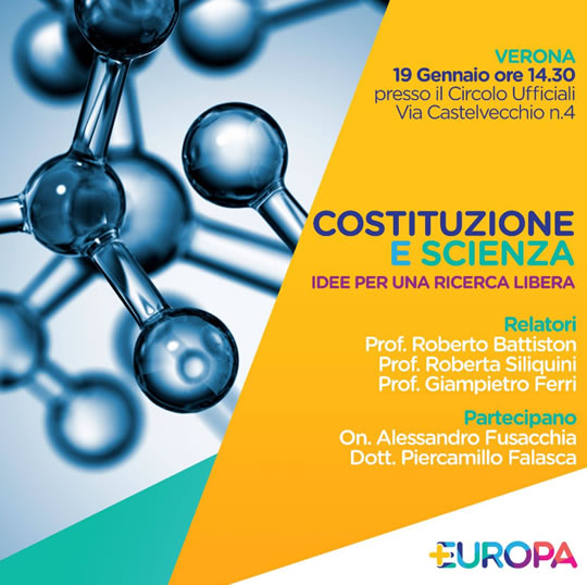 Costituzione e Scienza a Verona
