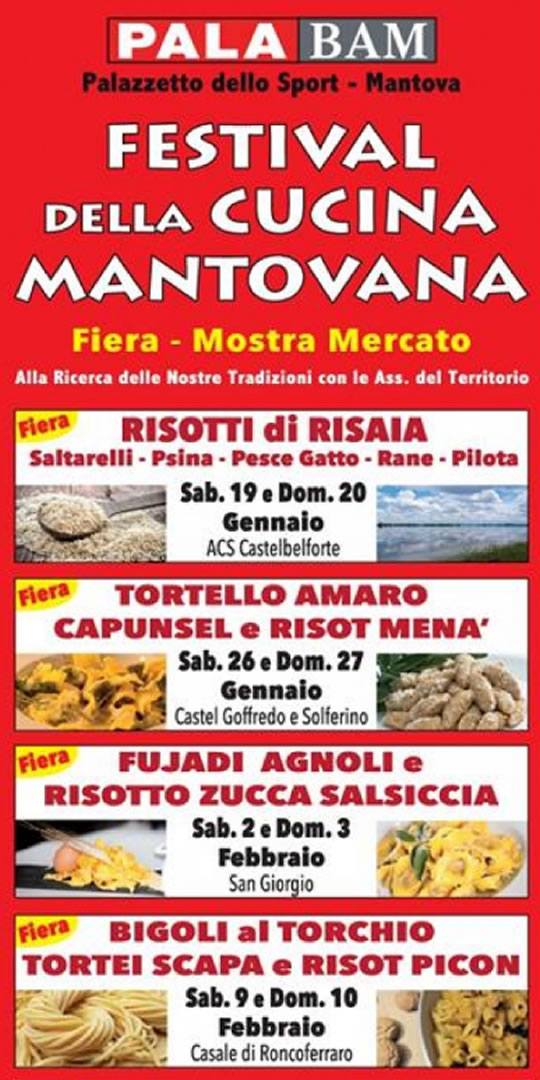 Festival della Cucina Mantovana a Mantova 
