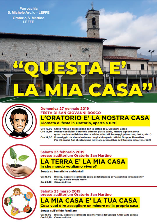 Questa è la mia casa a Leffe BG