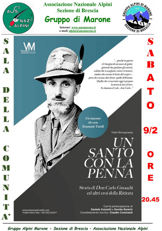 Un Santo con la Penna a Marone