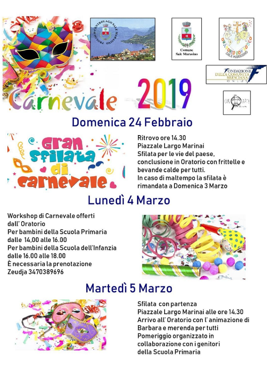 Carnevale a Sale Marasino