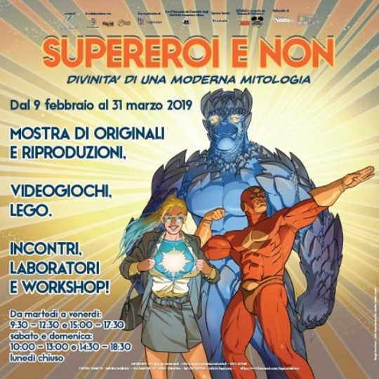Supereroi e non a Cremona