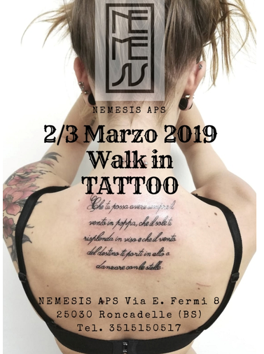 Walk in Tattoo a Roncadelle