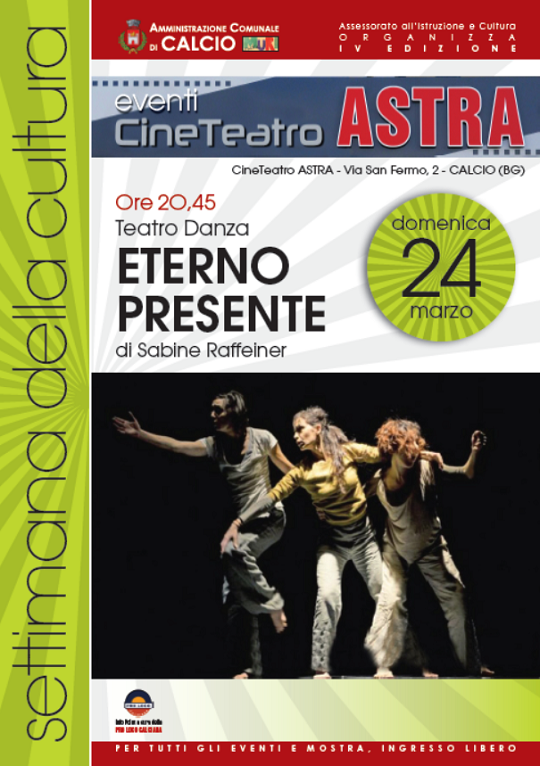 Teatro Danza Eterno Presente a Calcio (Bg)