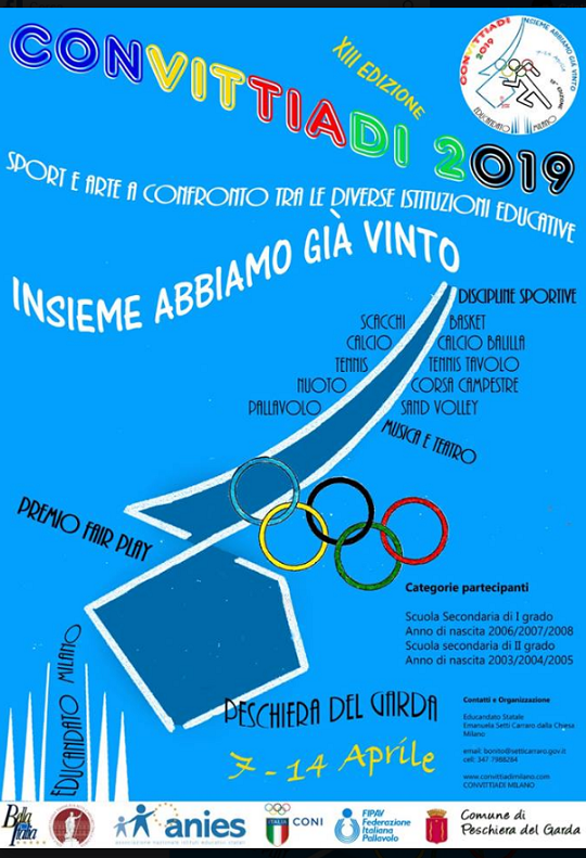 Convittiadi a Peschiera del Garda