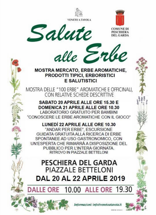 Salute alle Erbe a Peschiera del Garda