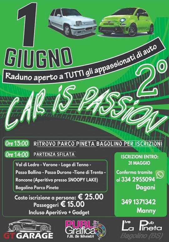 Car is Passion a Bagolino