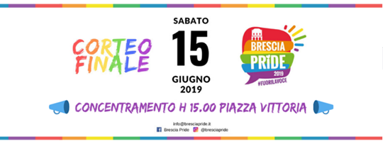 Corteo Finale Brescia Pride