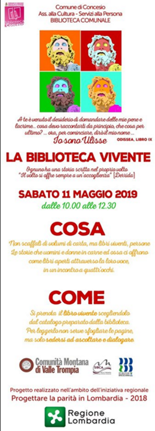 La Biblioteca Vivente a Concesio