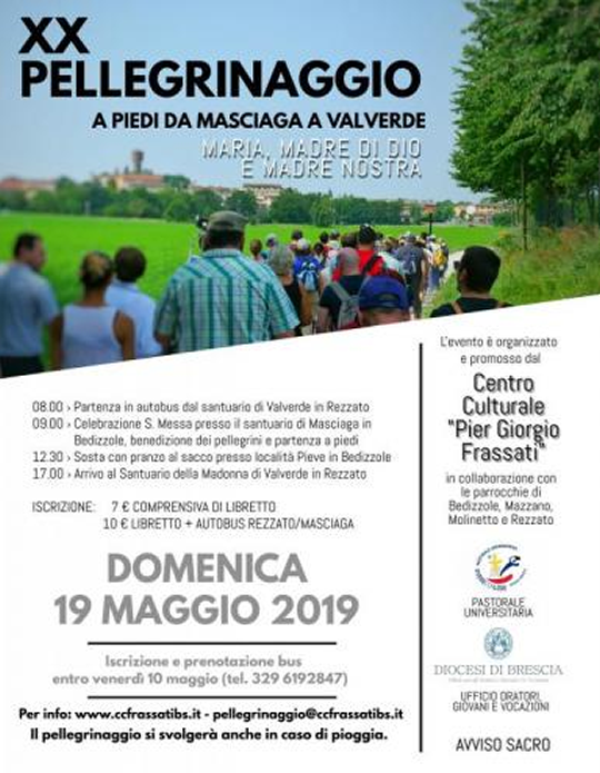 Pellegrinaggio a Piedi da Masciaga a Valverde