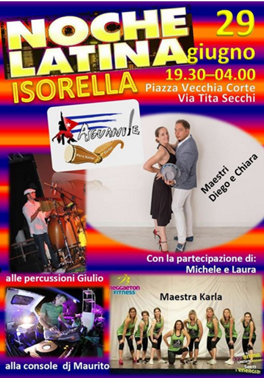 Notte Latina a Isorella