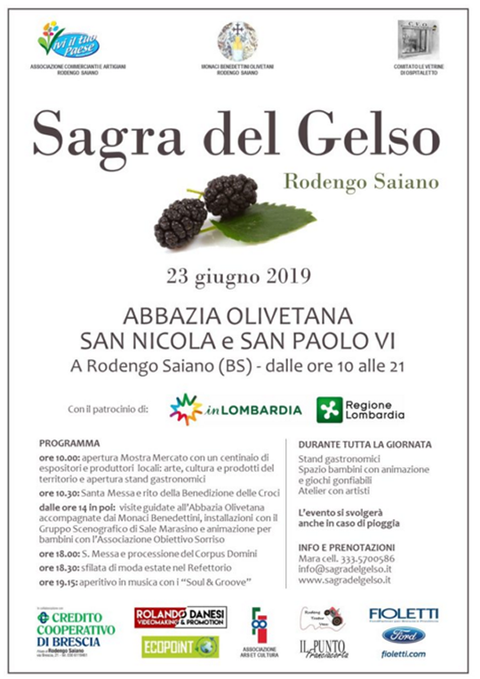 Sagra del Gelso a Rodengo Saiano