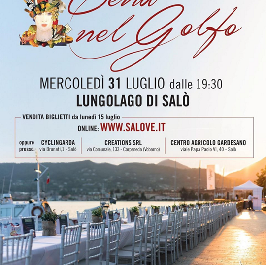 Cena nel Golfo a Salò
