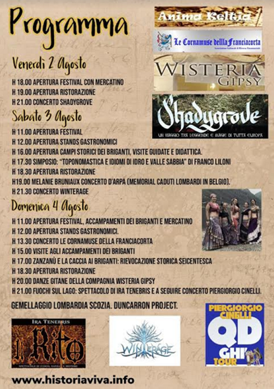 Festa dei Briganti - Brigancc söl Lac a Idro