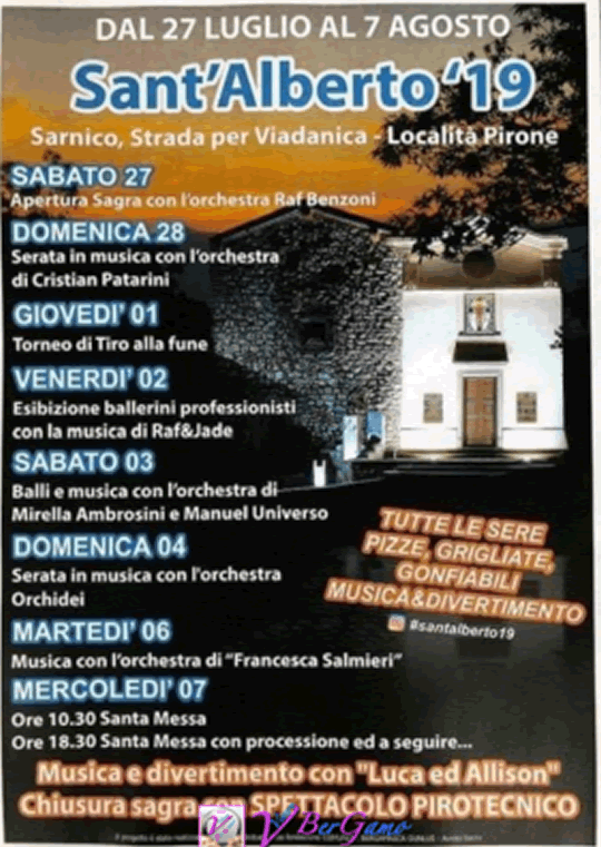 Festa di Sant'Alberto a Sarnico