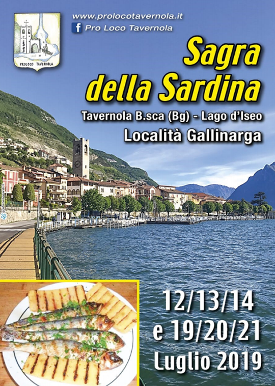 Sagra della Sardina a Tavernola Bergamasca