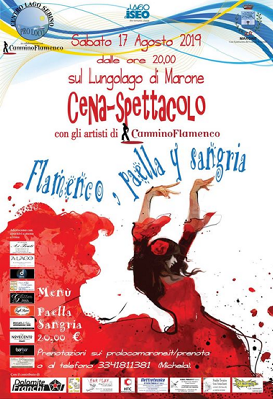 Flamenco Paella y Sangria a Marone