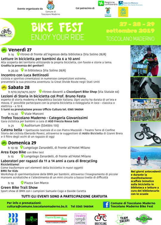 Bike Fest a Toscolano Maderno