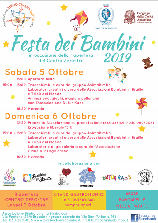 Festa dei Bambini a Brescia 