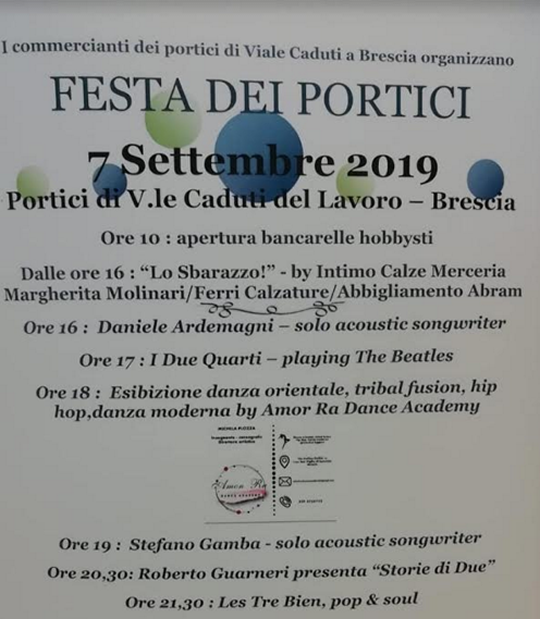 Festa dei Portici a Brescia 