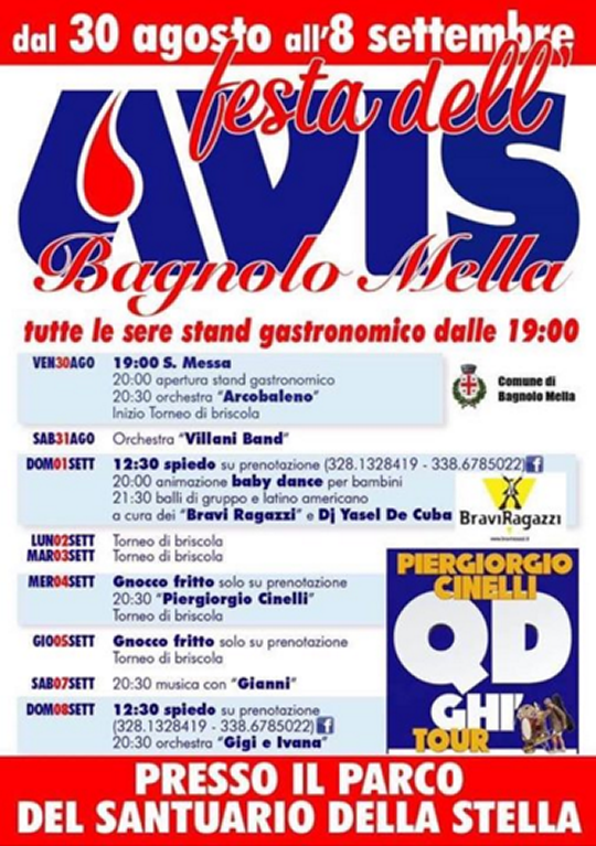 Festa dell'Avis a Bagnolo Mella