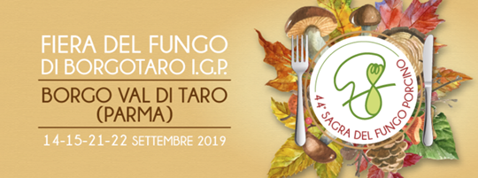 Fiera del Fungo di Borgotaro IGP a Borgo Val di Taro PR