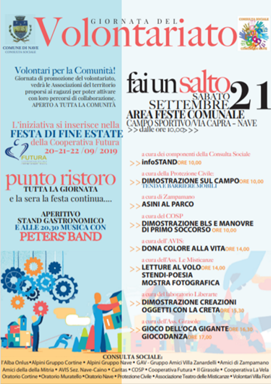 Giornata del Volontariato a Nave