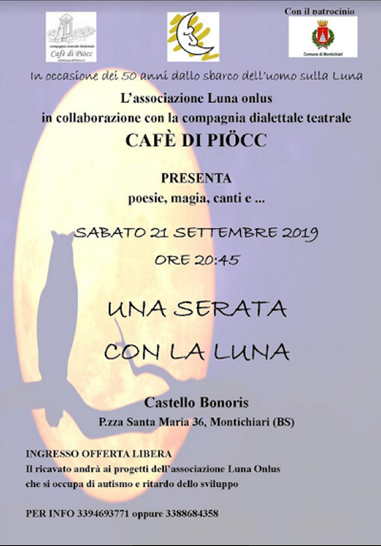Una Serata con la Luna a Montichiari