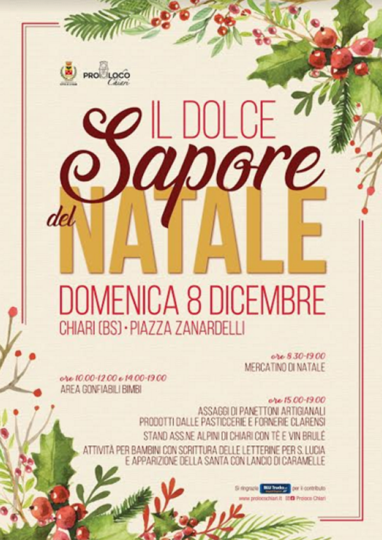 Il dolce sapore del Natale a Chiari