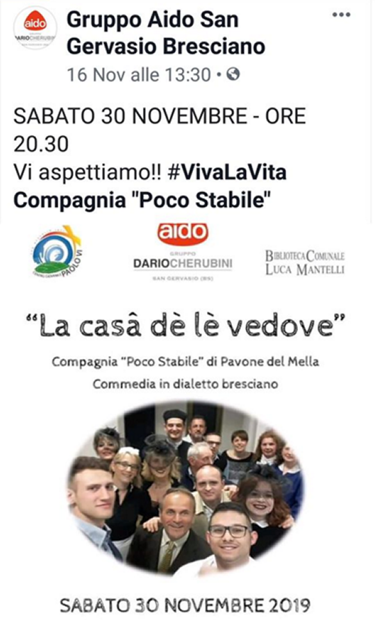 La casâ dè lè vedove a San Gervasio Bresciano