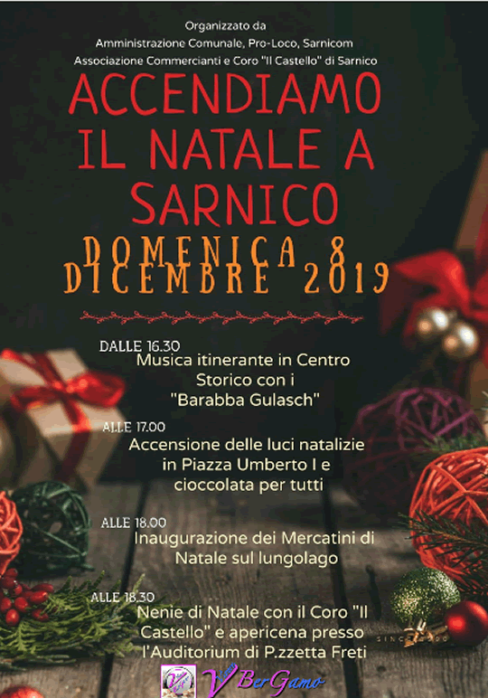 Accendiamo il Natale a Sarnico