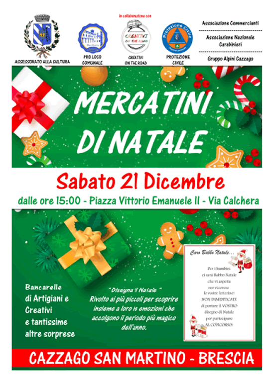 Mercatini di Natale a Cazzago San Martino