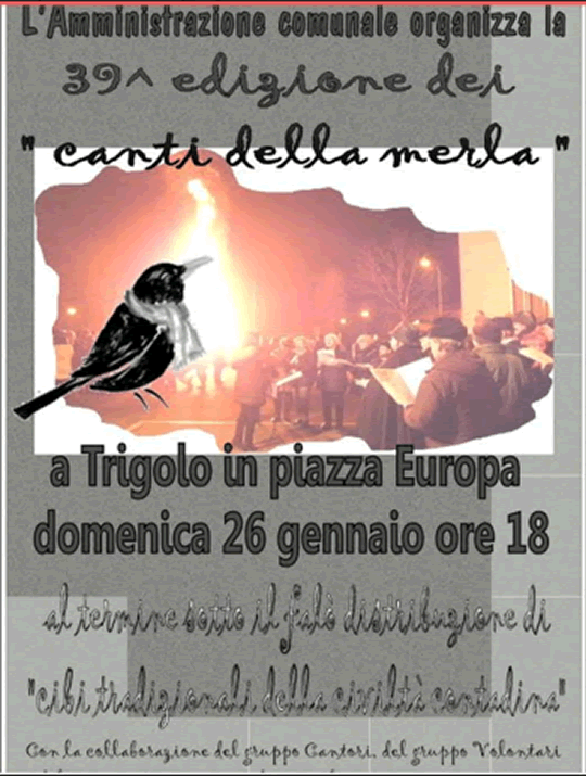 Canti della merla a Trigolo
