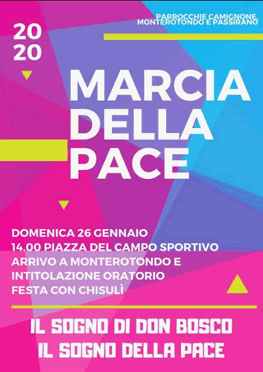 Marcia della Pace a Passirano
