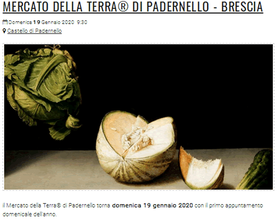 Mercato della Terra di Padernello