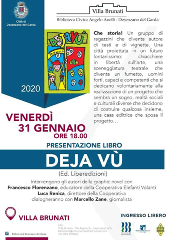 Presentazione del libro Deja Vù a Desenzano del Garda 