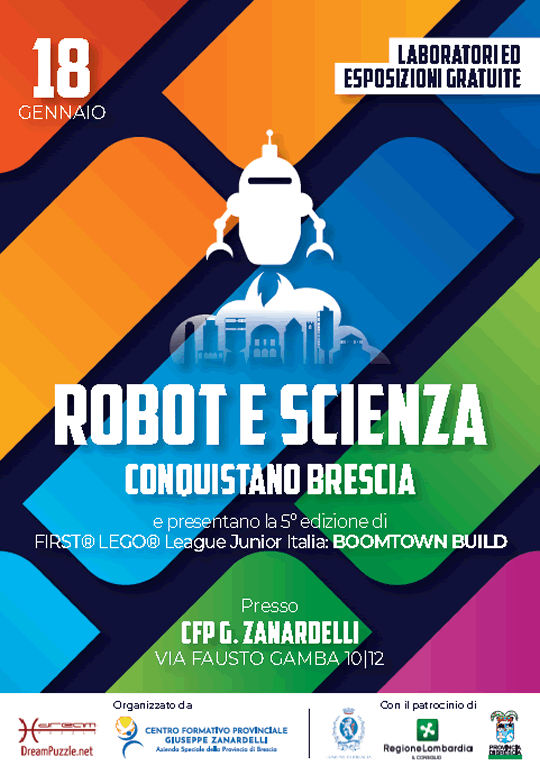 Robot e Scienza Conquistano Brescia
