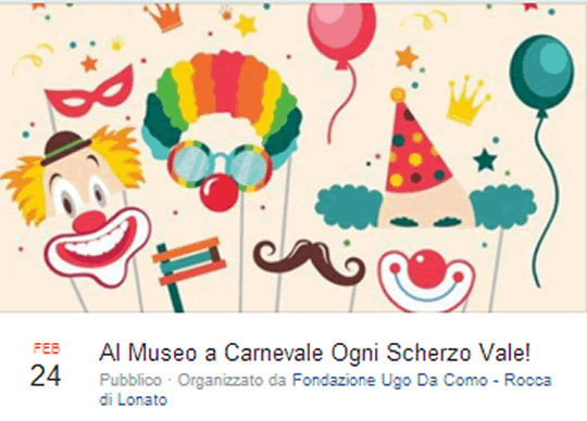 Al Museo a Carnevale ogni Scherzo Vale a Lonato del Garda