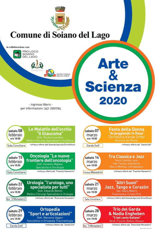 Arte e Scienza a Soiano del Lago