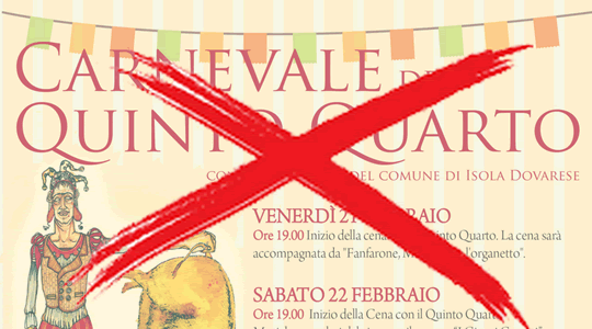 Carnevale del Quinto Quarto a Isola Dovarese