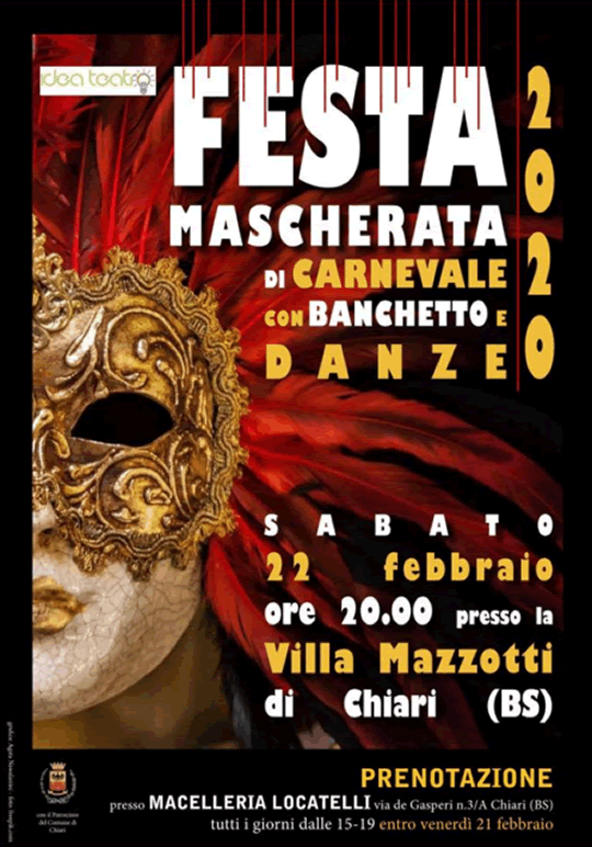 Festa Mascherata di Carnevale a Chiari
