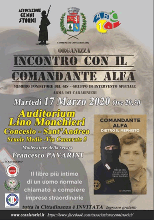 Incontro con il Comandante Alfa a Concesio