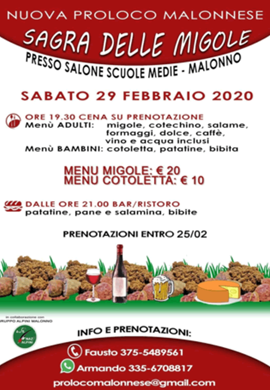 Sagra delle Migole a Malonno