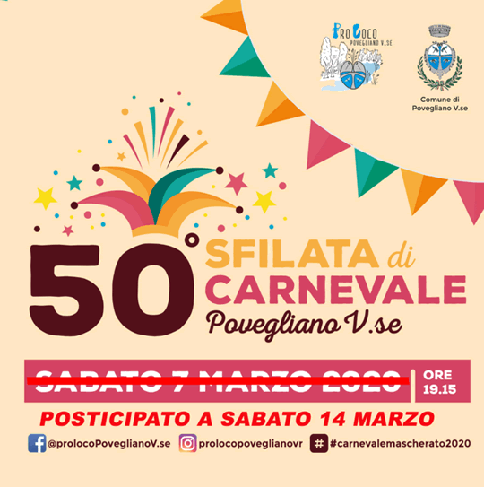 50 Sfilata di Carnevale a Povegliano Veronese