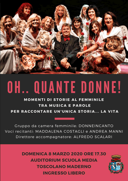 Oh Quante Donne a Toscolano Maderno